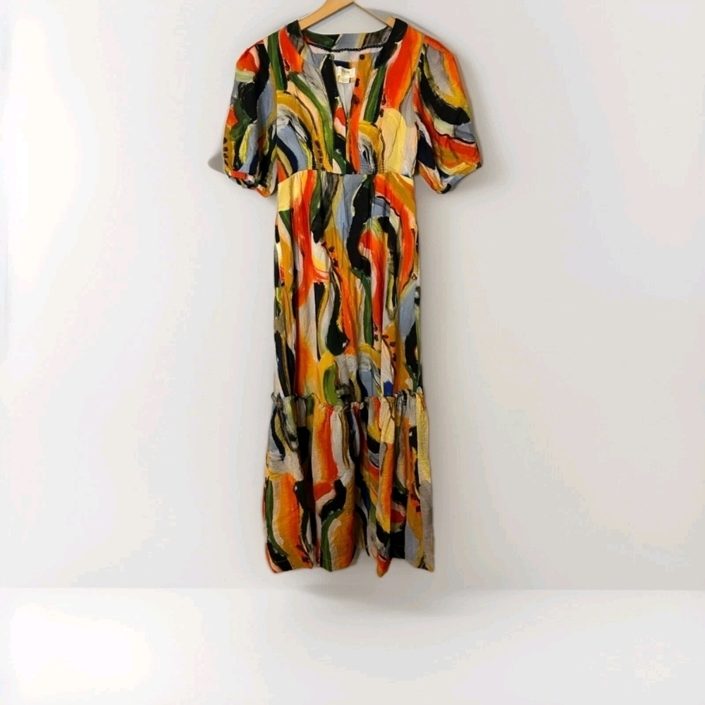 Anthropologie Maeve Suzannah Maxi Dress Sz M